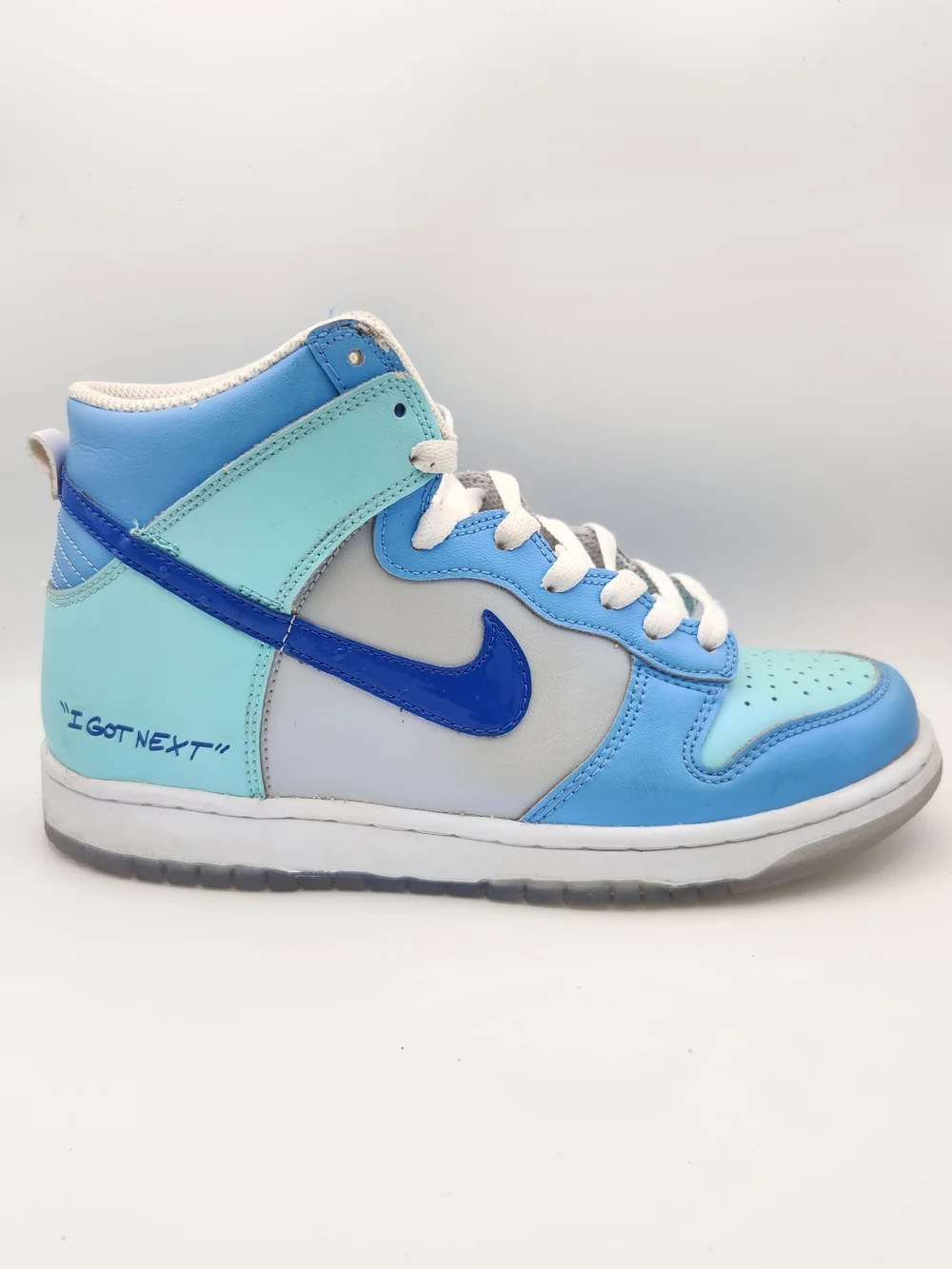 Nike Dunk High “I Got Next” Copa Blue White Youth Size 6Y Basketball Shoe